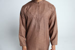 Load image into Gallery viewer, Long Sleeve Thobe - Sahara Brown
