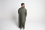 Load image into Gallery viewer, Long Sleeve Thobe - Olive Green
